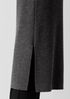 Merino Rib V-Neck Dress