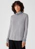 Ribbed Organic Pima Cotton Blend Top