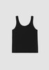 Pima Cotton Stretch Jersey Scoop Neck Tank