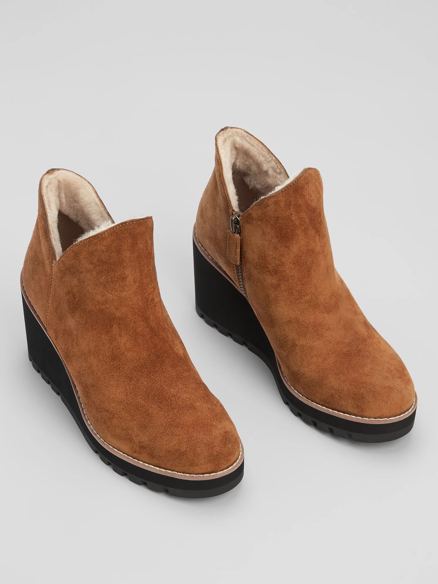 Chalet Suede Wedge Bootie