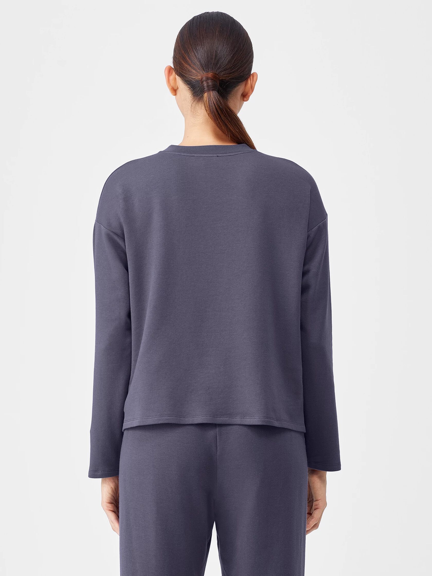 Cozy Brushed Terry Hug Box-Top