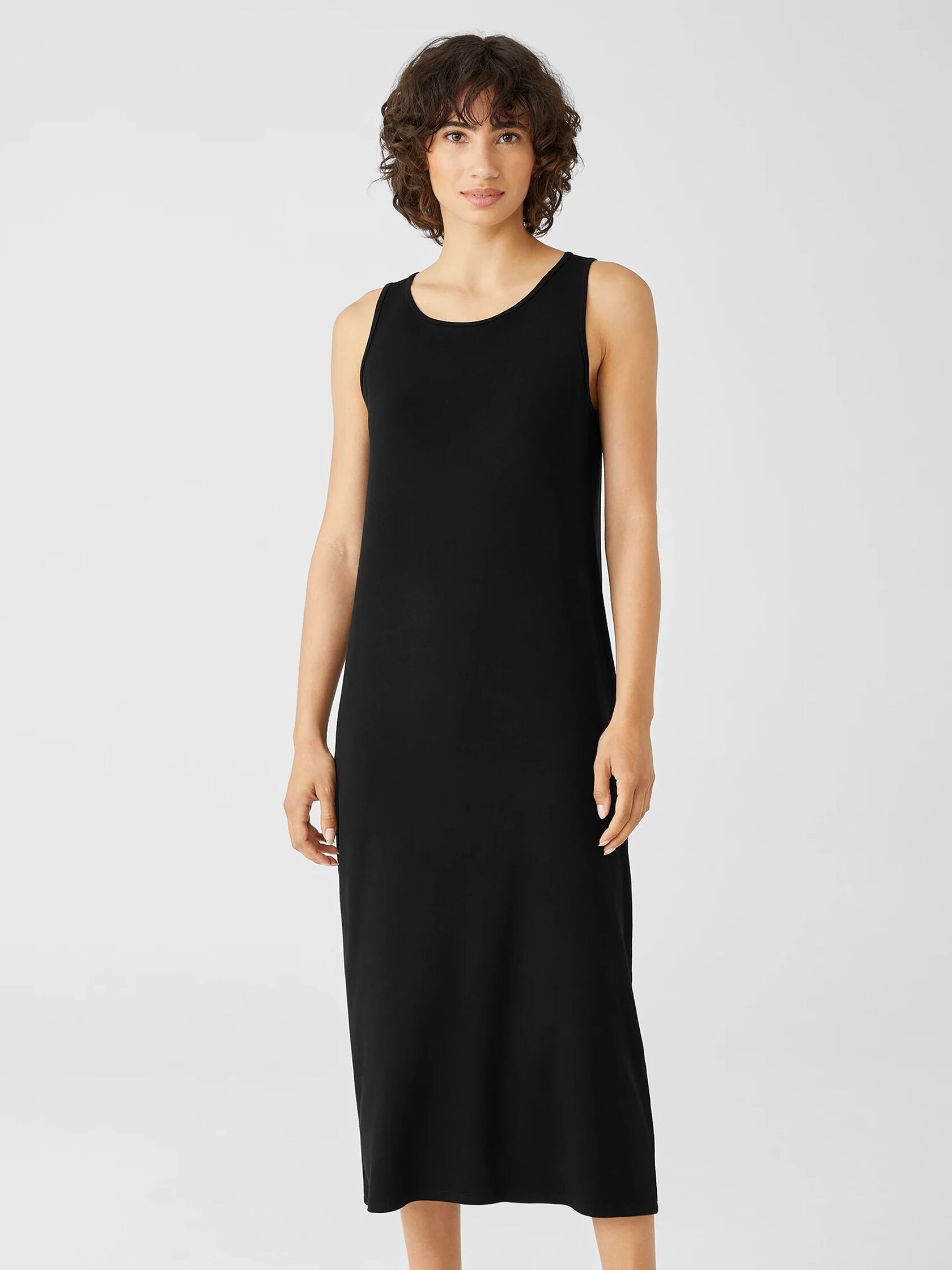 Stretch Jersey Knit Tank Dress