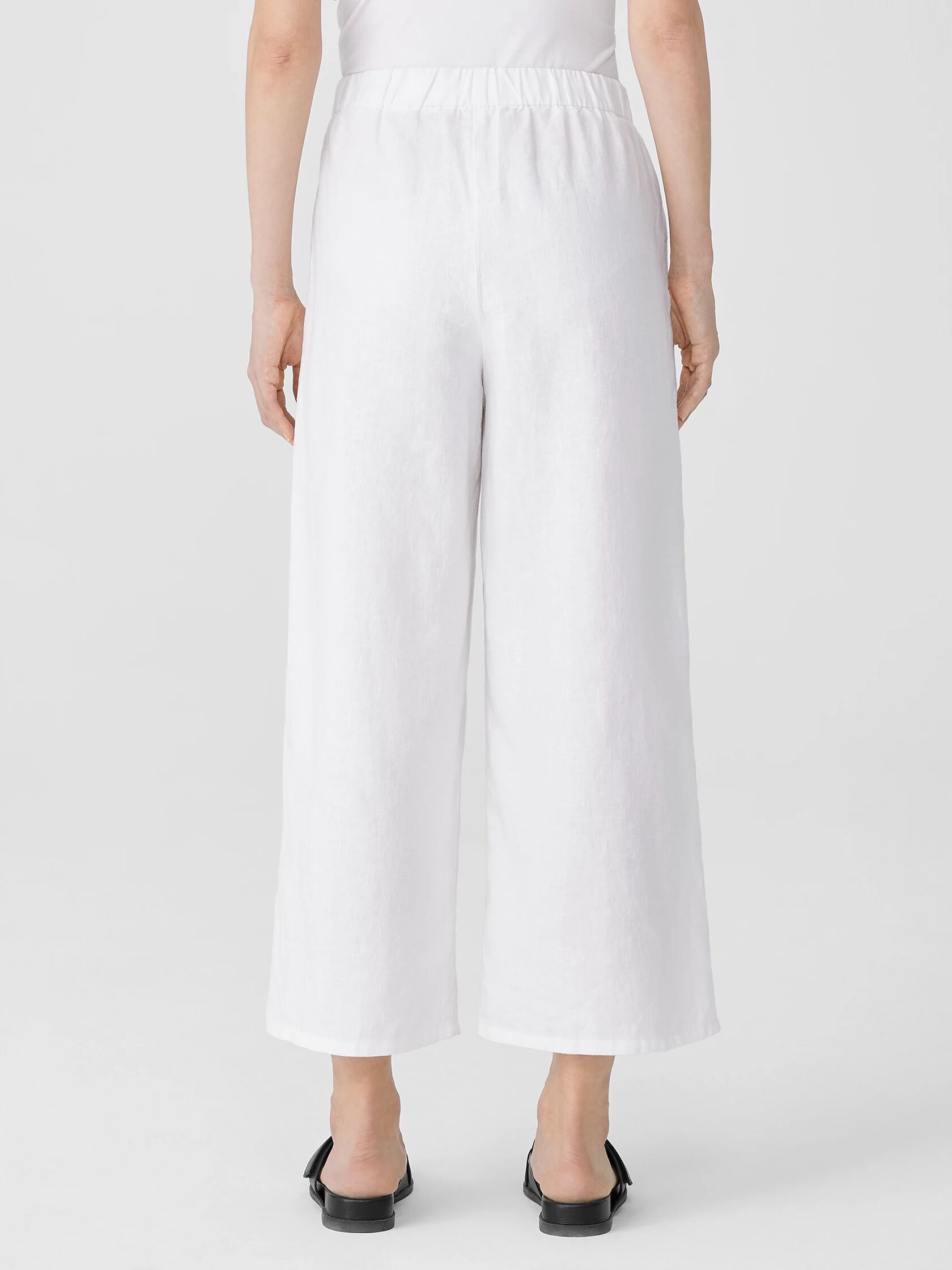 Organic Linen Wide-Leg Pant