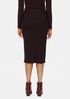 Merino Pencil Skirt in Regenerative Wool