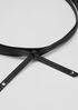 Buttery Leather Skinny Wrap Belt