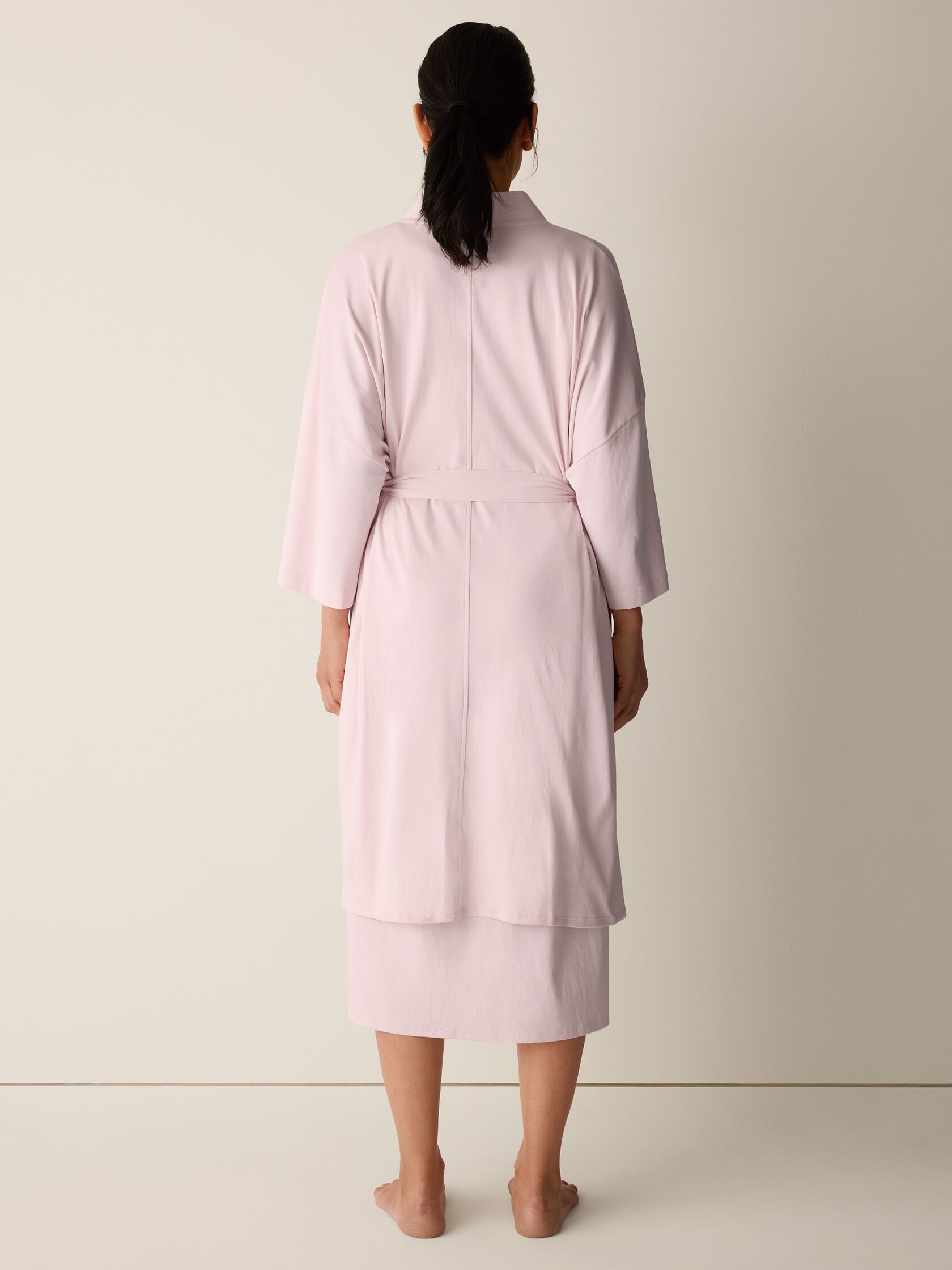 Organic Cotton Interlock Sleep Robe