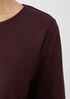 Cozy Organic Cotton Interlock Jewel Neck Top