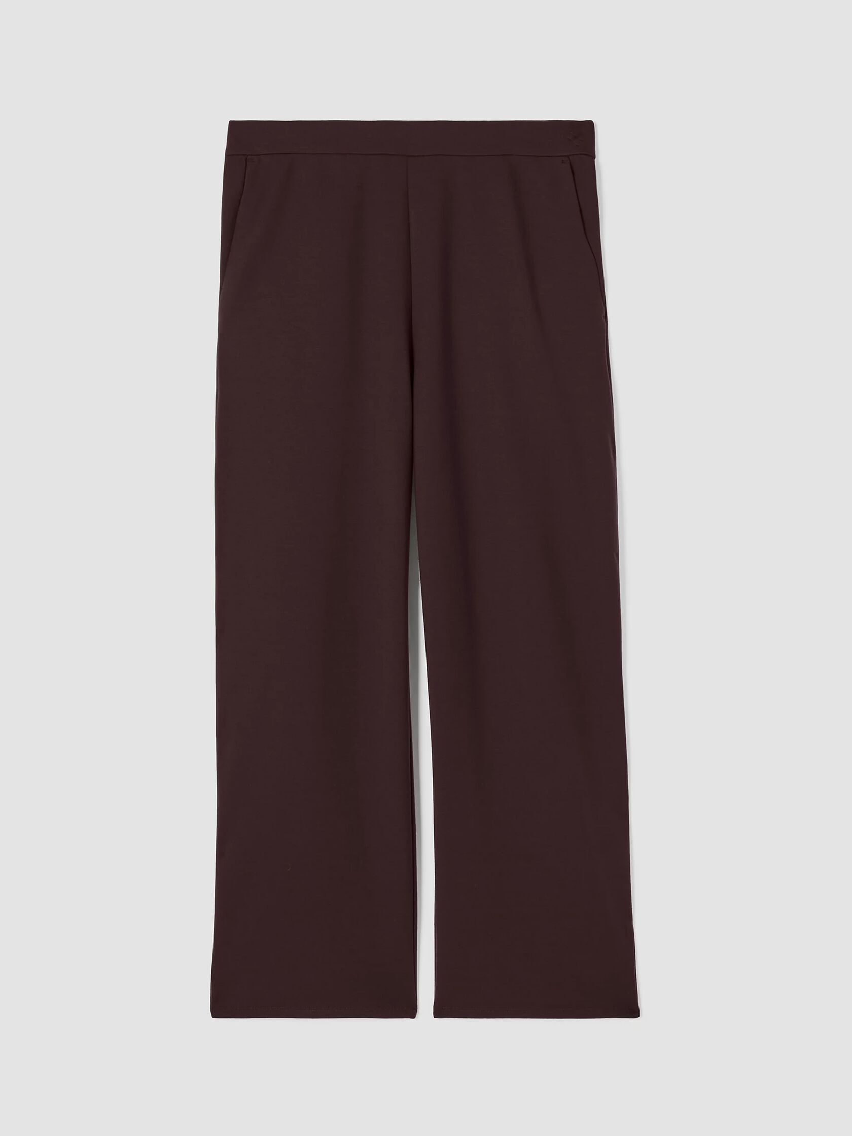 Washable Flex Ponte Wide-Leg Pant