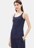 System Silk Jersey Long Cami