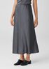 Stretch Silk Charmeuse Bias Skirt