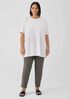 Organic Pima Cotton Jersey Long Tee