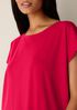 Organic Cotton Interlock Jewel Neck Sleep Tee