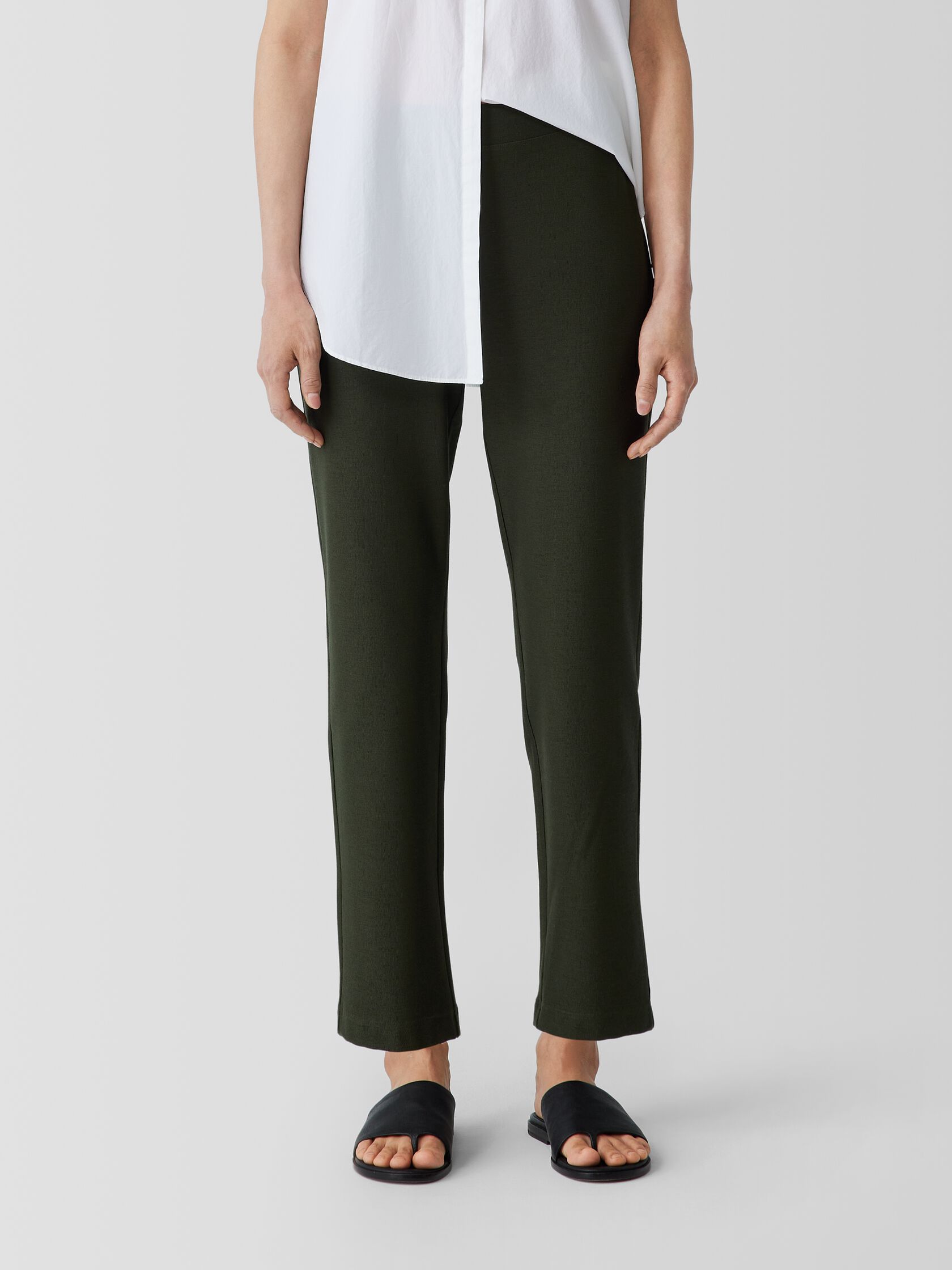 Washable Stretch Crepe Pant