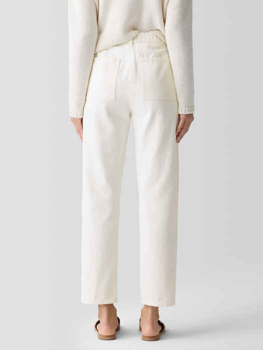 Undyed Utility Organic Cotton Tapered Pant