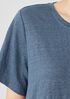 Organic Linen Jersey Crew Neck Tee