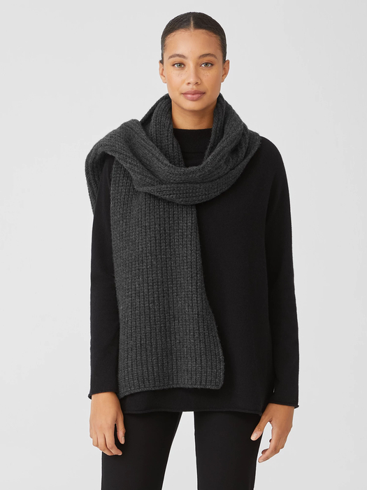 Lofty Recycled Cashmere Scarf | EILEEN FISHER