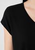 Fine Jersey V-Neck Top