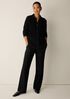 Organic Cotton Fluff Classic Collar Cardigan