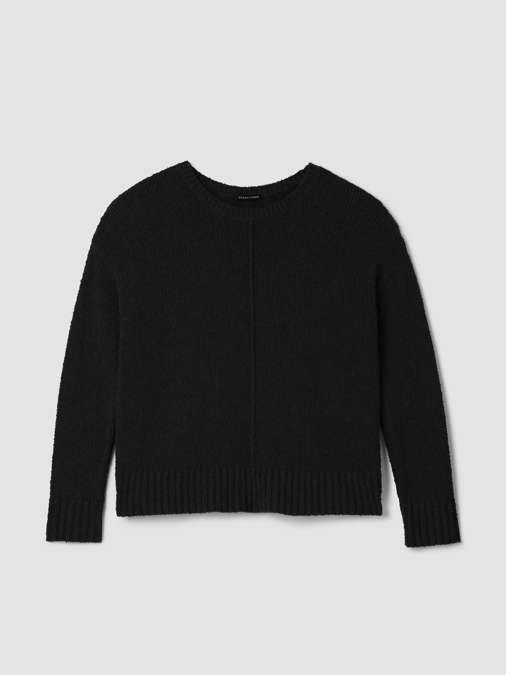 Cotton Fluff Crew Neck Top