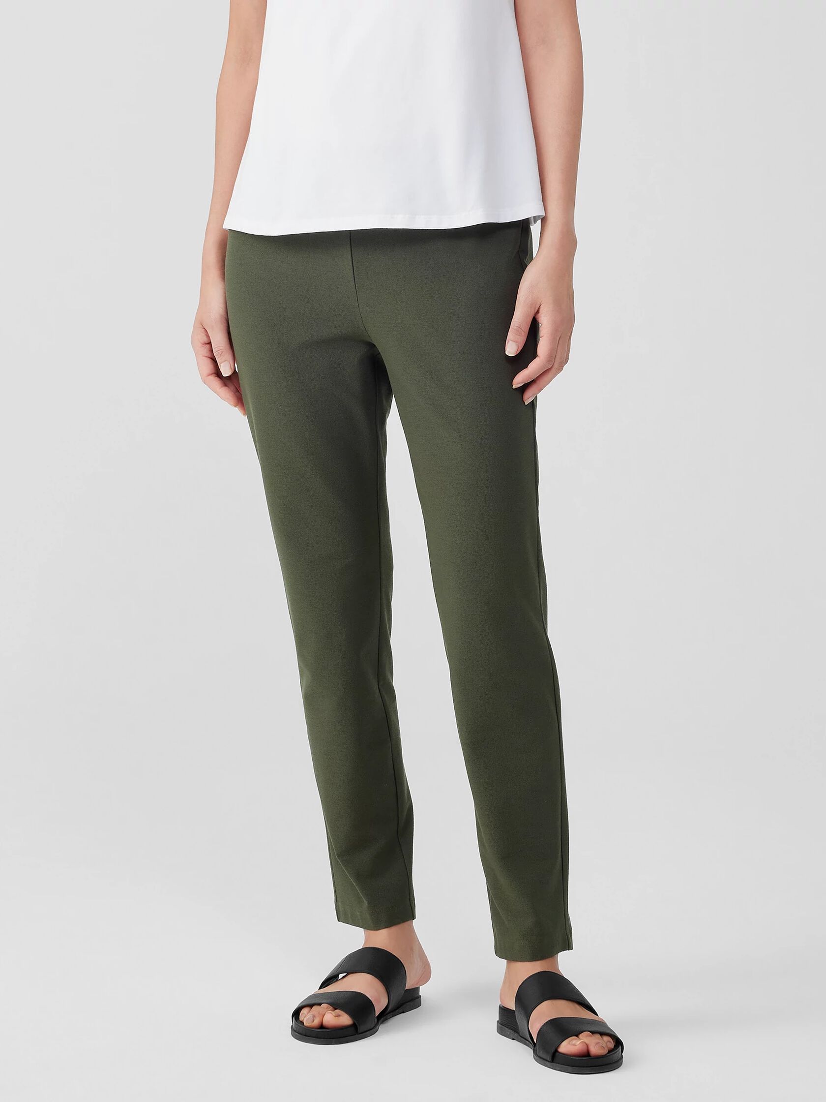 Washable Stretch Crepe Pant