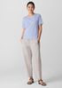 Organic Pima Cotton Jersey Round Neck Tee