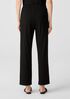 Washable Stretch Rib Straight Pant