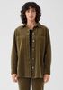 Organic Cotton Stretch Corduroy Shirt Jacket