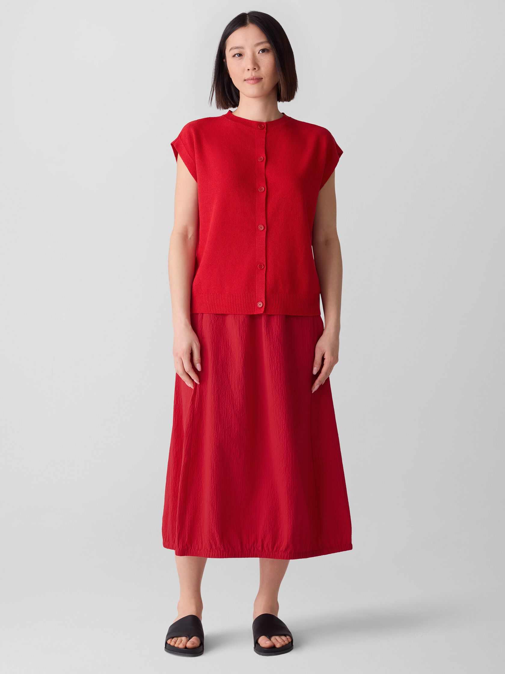 Organic Linen Cotton Vest