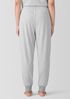 Striped Organic Cotton Interlock Jogger Sleep Pant