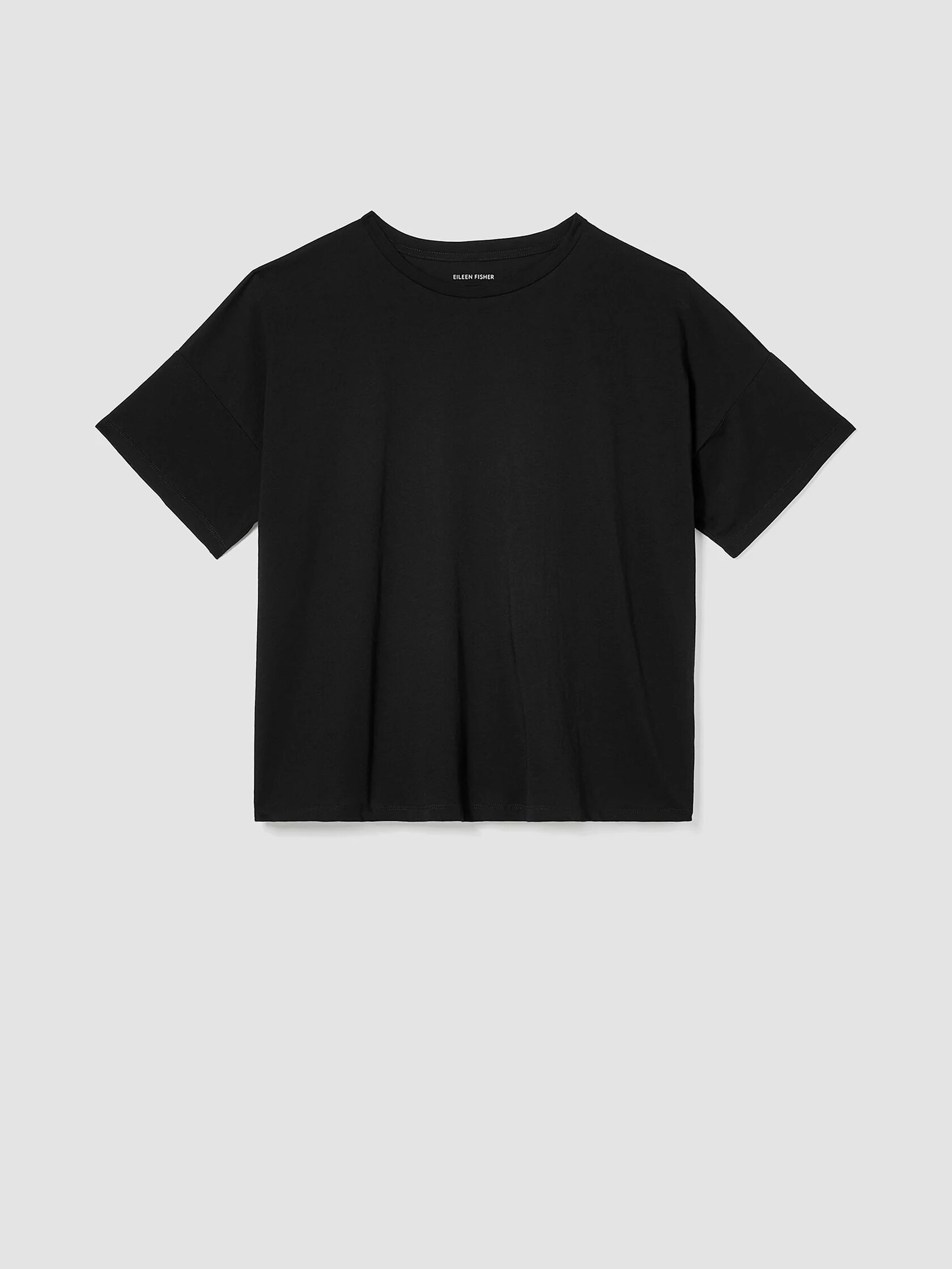 Organic Cotton Easy Jersey Crew Neck Tee