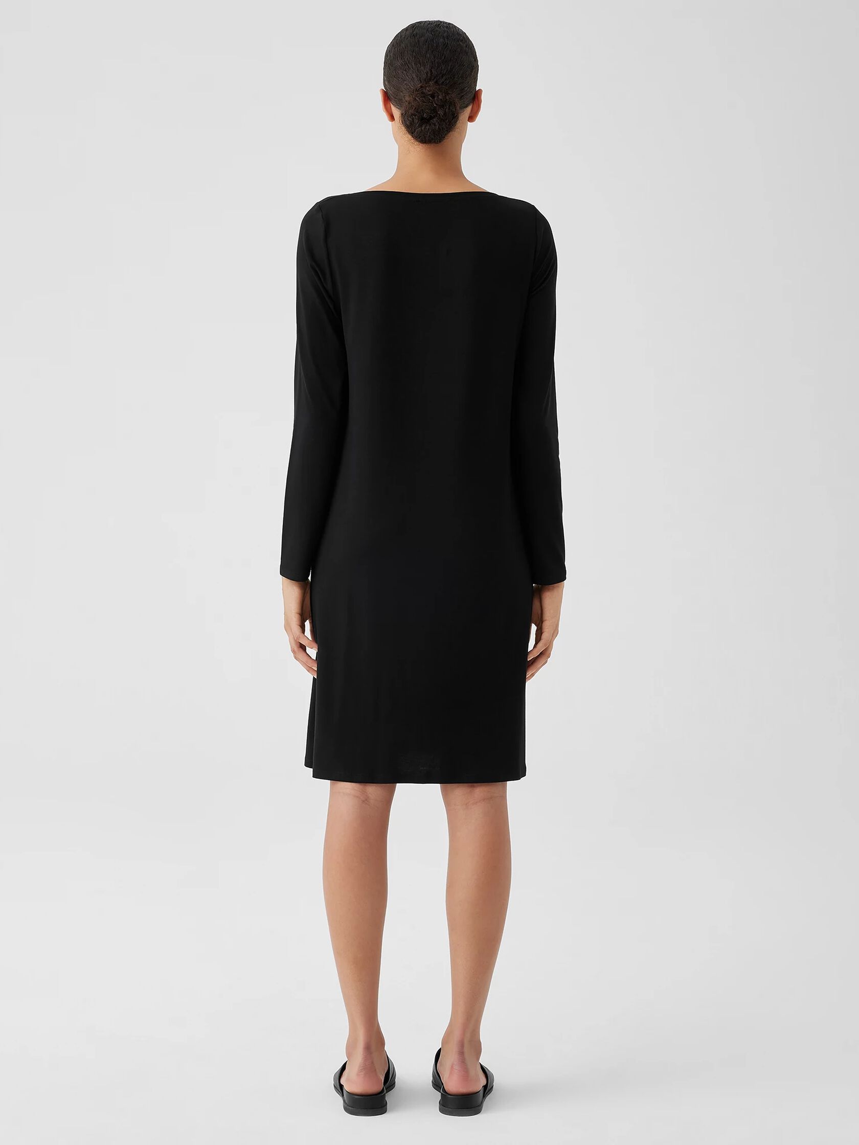 Fine Jersey Cowl Neck Dress