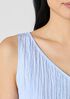 Crushed Silk V-Neck Dress