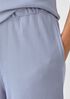 Cozy Organic Cotton Thermal Wide-Leg Pant
