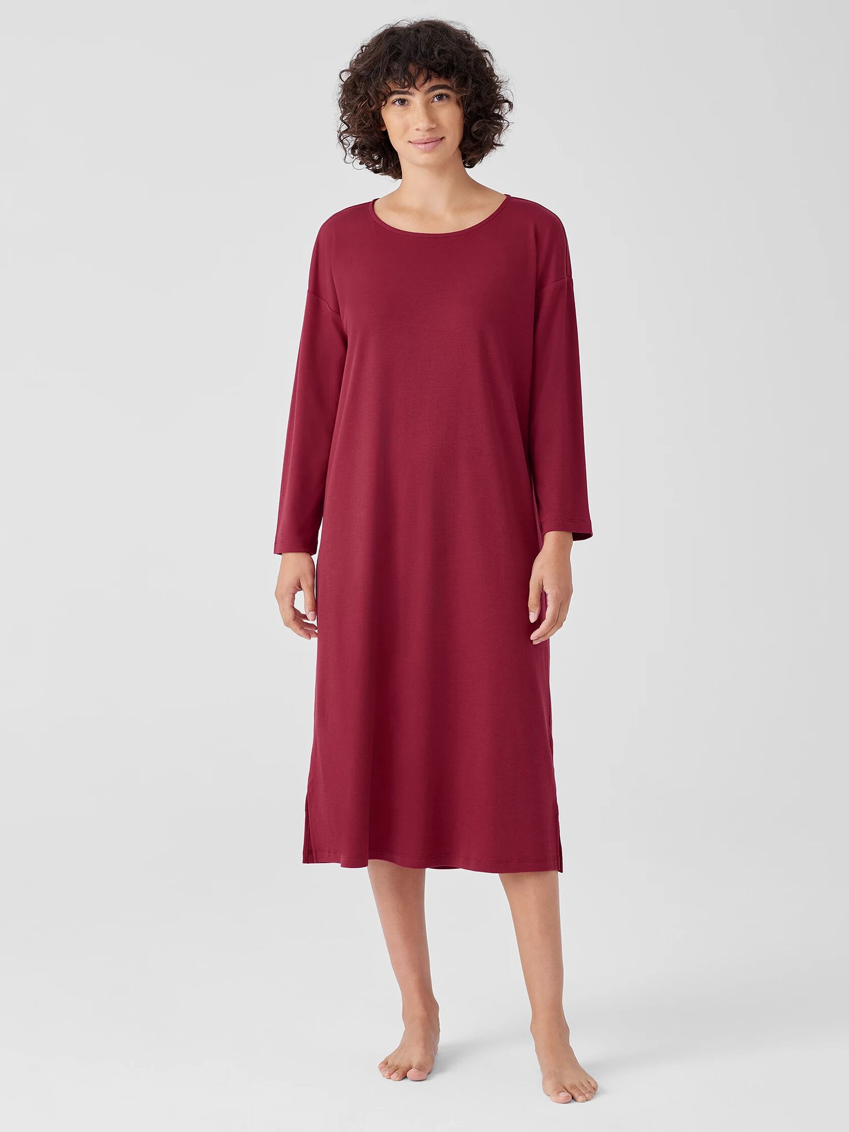 Organic Cotton Interlock Sleep Dress