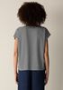 Striped Organic Cotton Slub Crew Neck Tee
