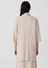 Ribbed Organic Cotton Blend Jacket
