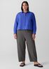 Washed Organic Cotton Poplin Classic Collar Short Shirt