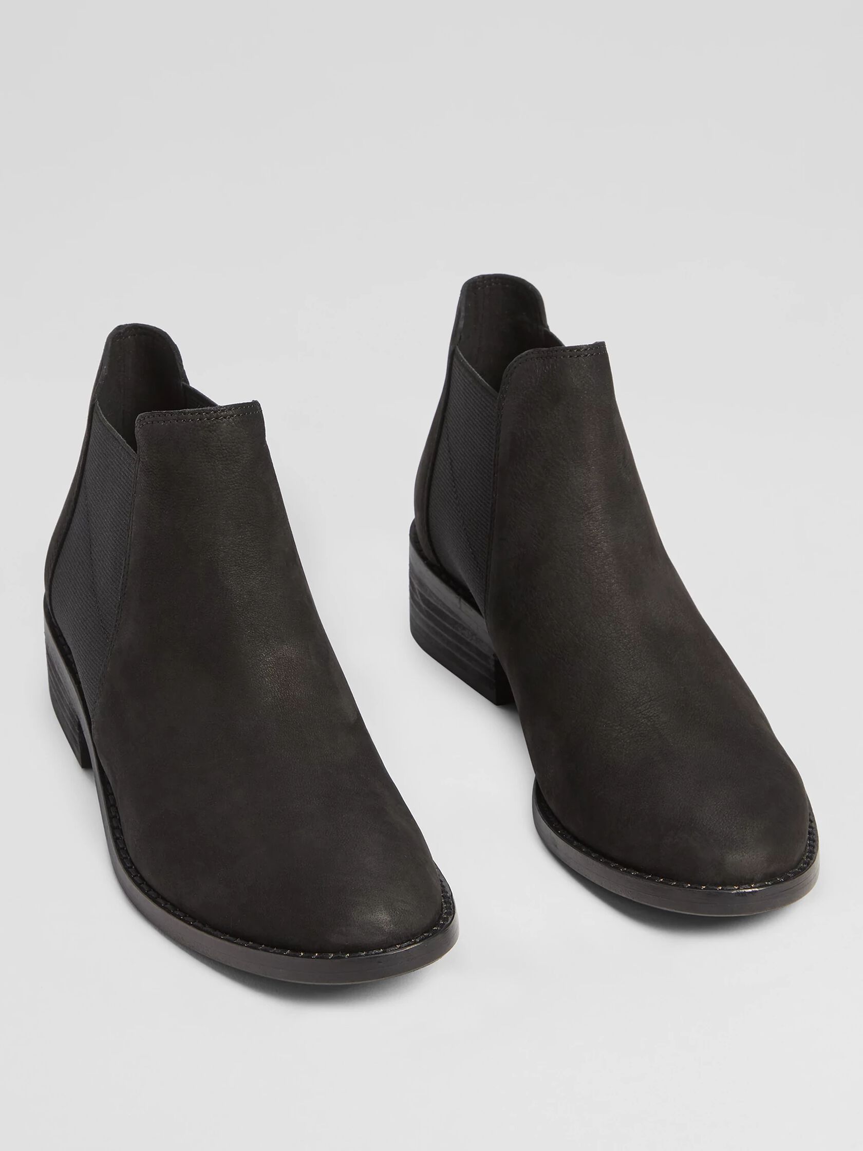 Roy Tumbled Nubuck Leather Bootie