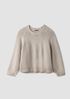 Peruvian Organic Cotton Cord Crew Neck Top