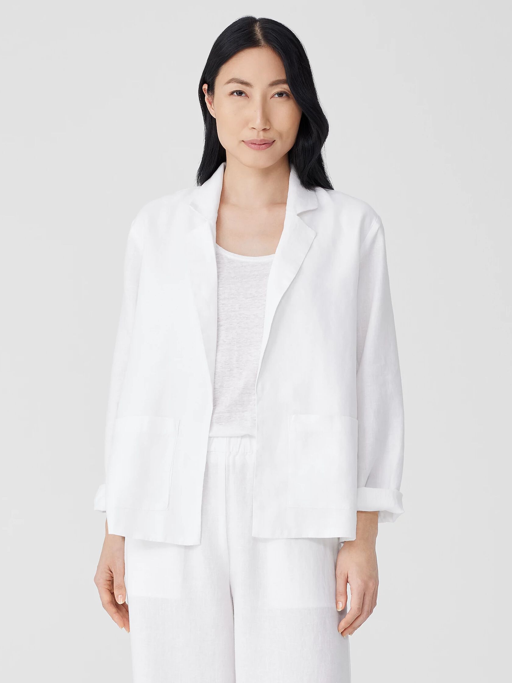 Organic Linen Blazer