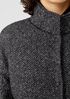 Organic Cotton Terry Stand Collar Jacket