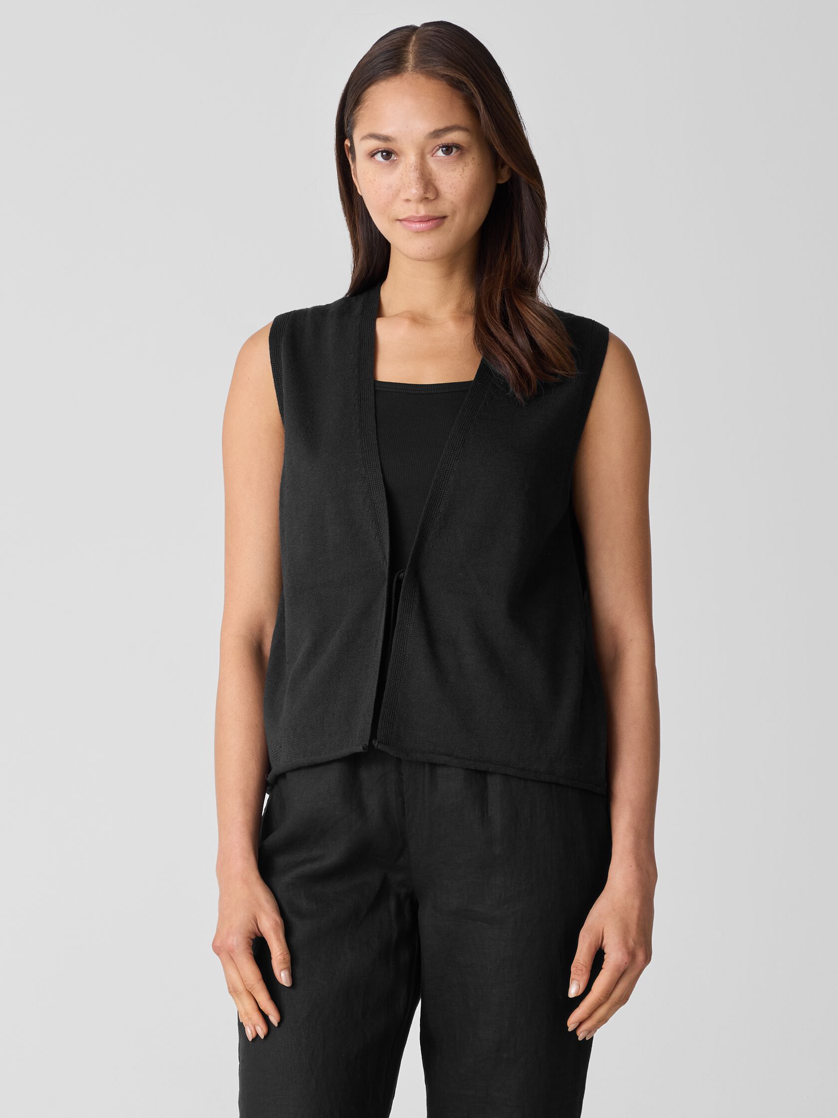Organic Linen Cotton Vest