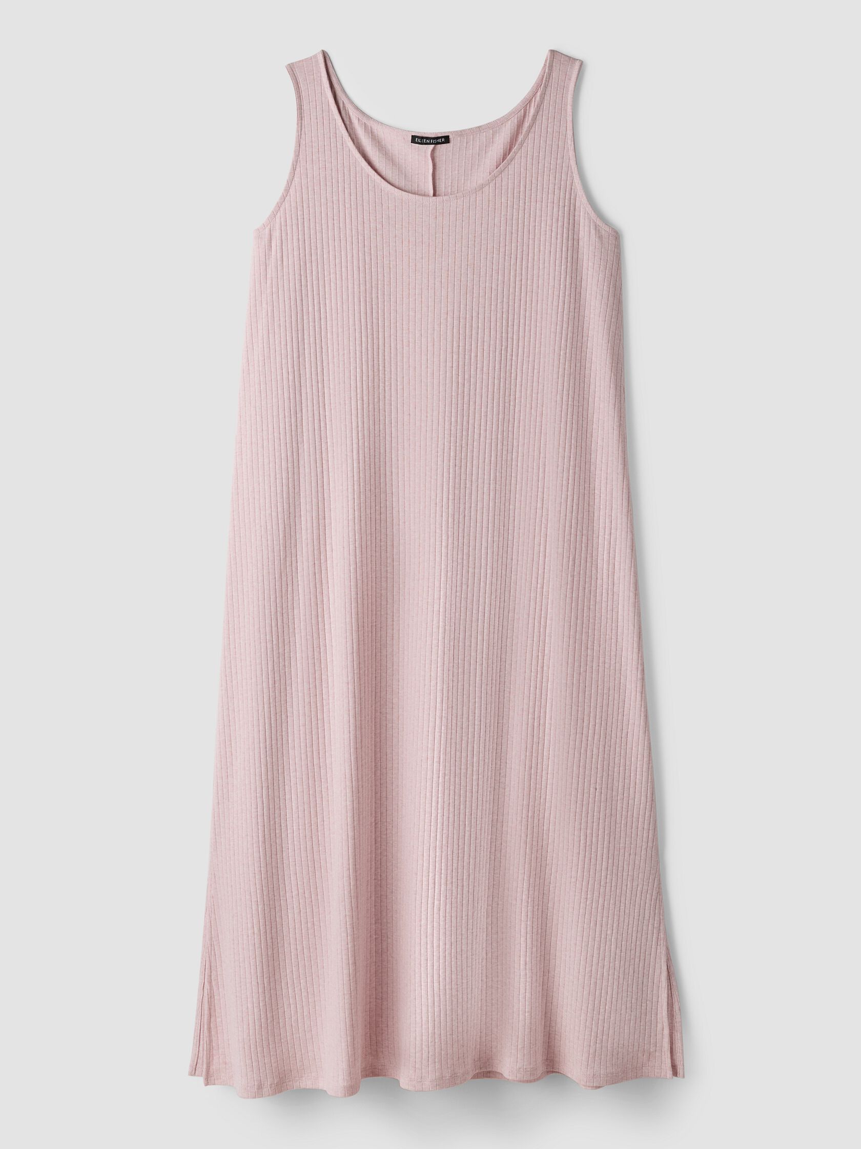 Organic Cotton Rib Tank Sleep Dress