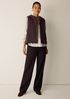 Cozy Recycled Wool Boucle Hooded Vest