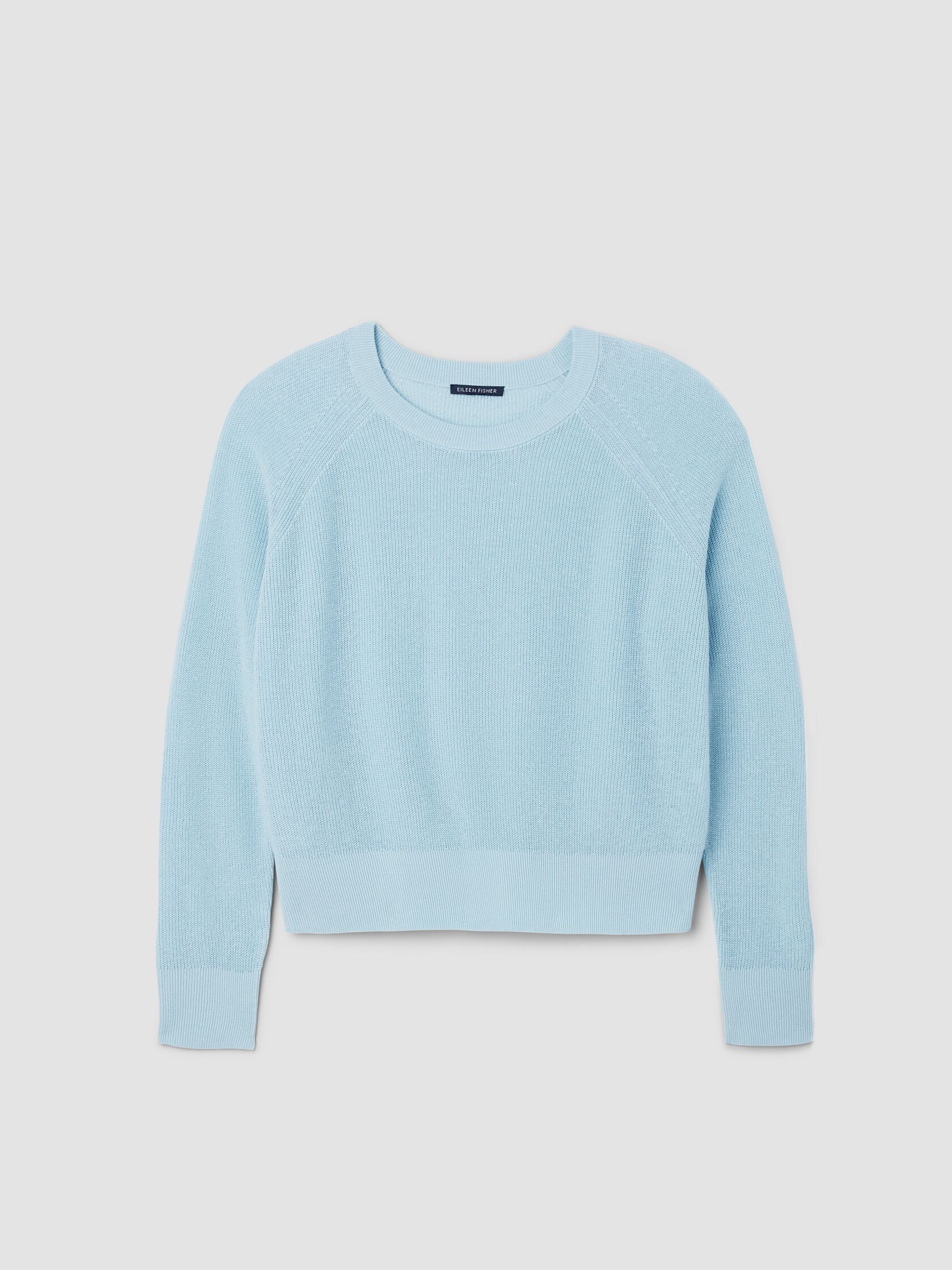 Organic Linen Cotton Wedge Sweater