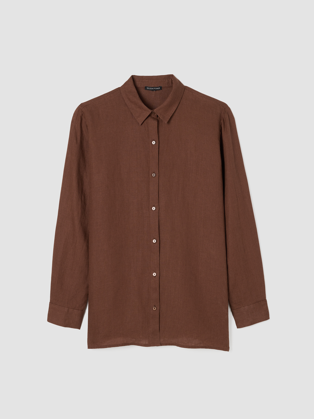 Picture of Organic Linen Classic Collar Shirt - Women's