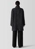 Curly Alpaca Stand Collar Coat