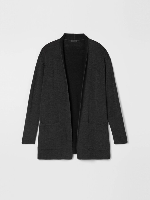 Merino Cardigan in Responsible Wool