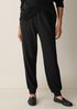 Waffle Cotton Blend Doubleknit Jogger Pant