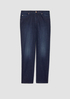 Organic Cotton Stretch Straight Ankle Jean